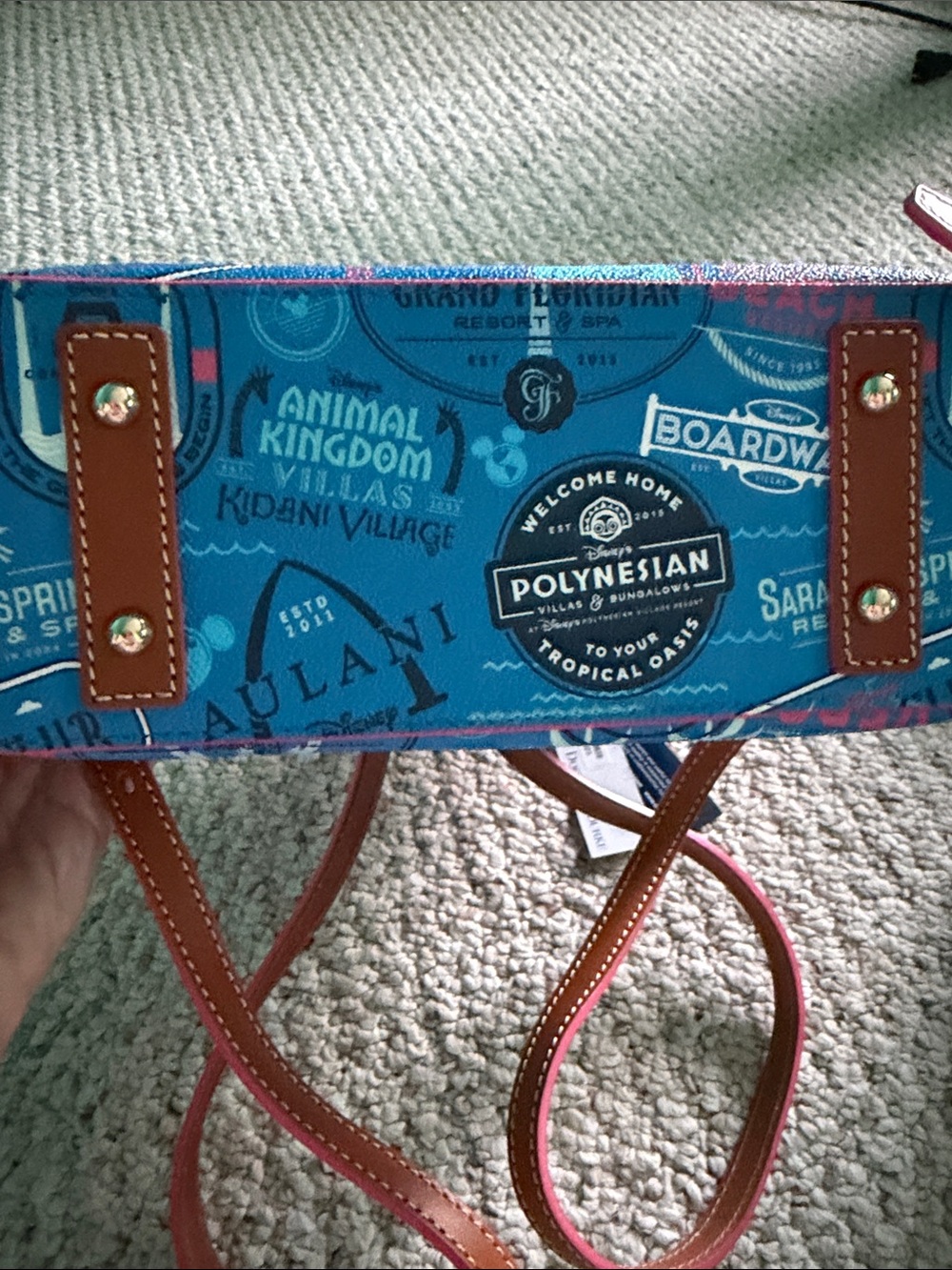 Dooney & Bourke Disney Vacation Club Workd of Treasures - Picture 10 of 10